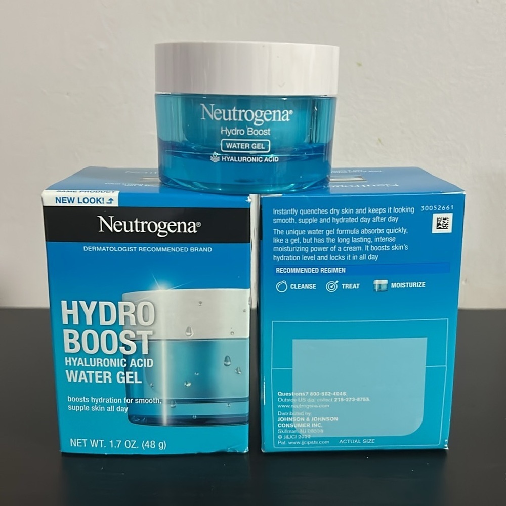 Bundle of 2 Neutrogena Hydro Boost Hyaluronic Acid Water Gel